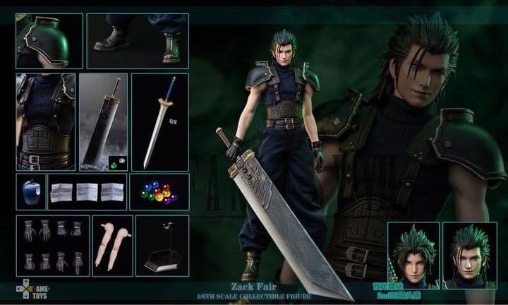 gametoys FF7 ザックス　ゲームトイズ 1/6