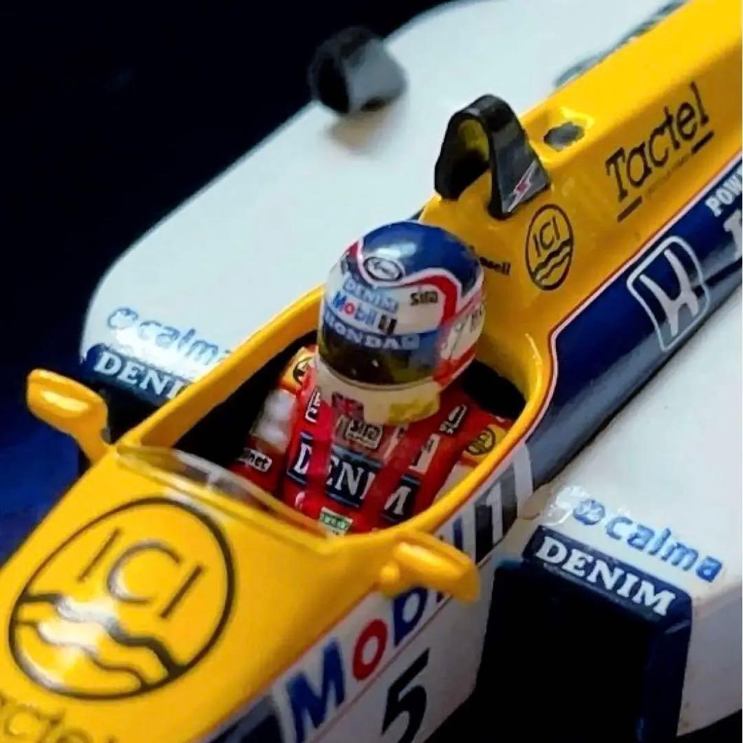 ミニチャンプス 1/43 ウィリアムズ・ホンダ FW11B マンセル 1987年