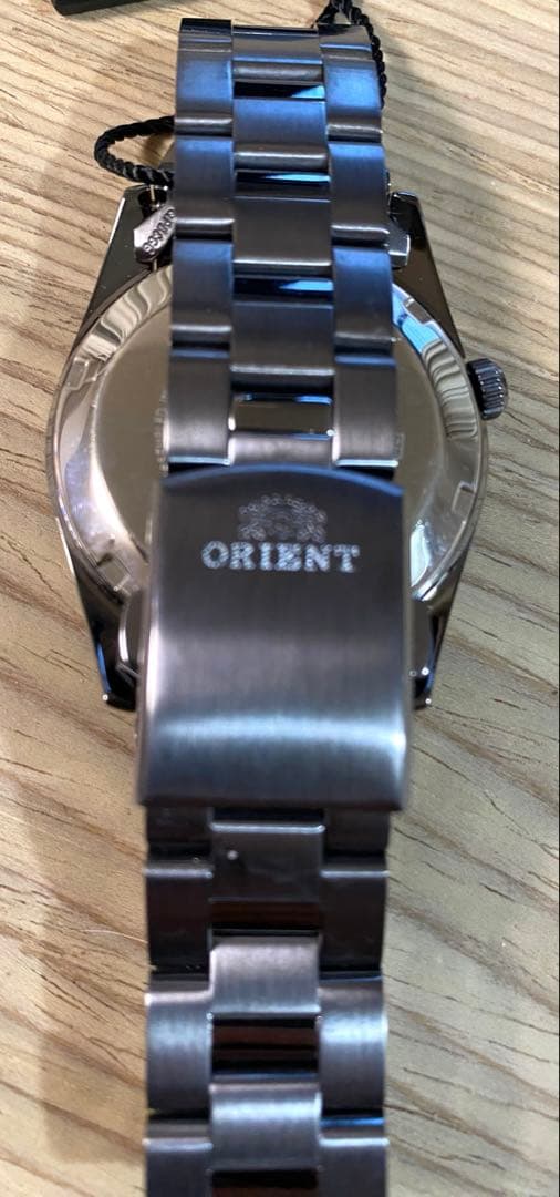 K*u様 レア　ORIENT 自動巻き腕時計 ブラック