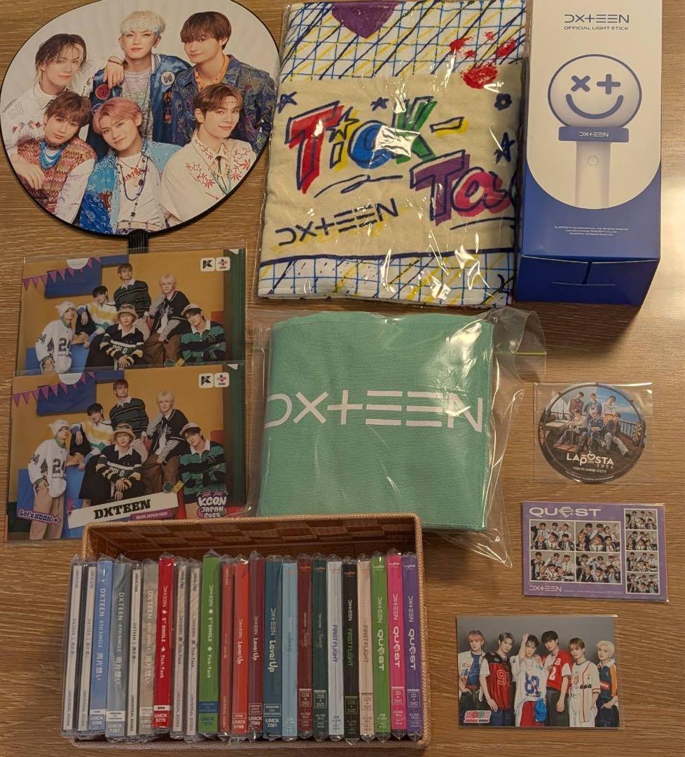 DXTEEN CD、グッズセット