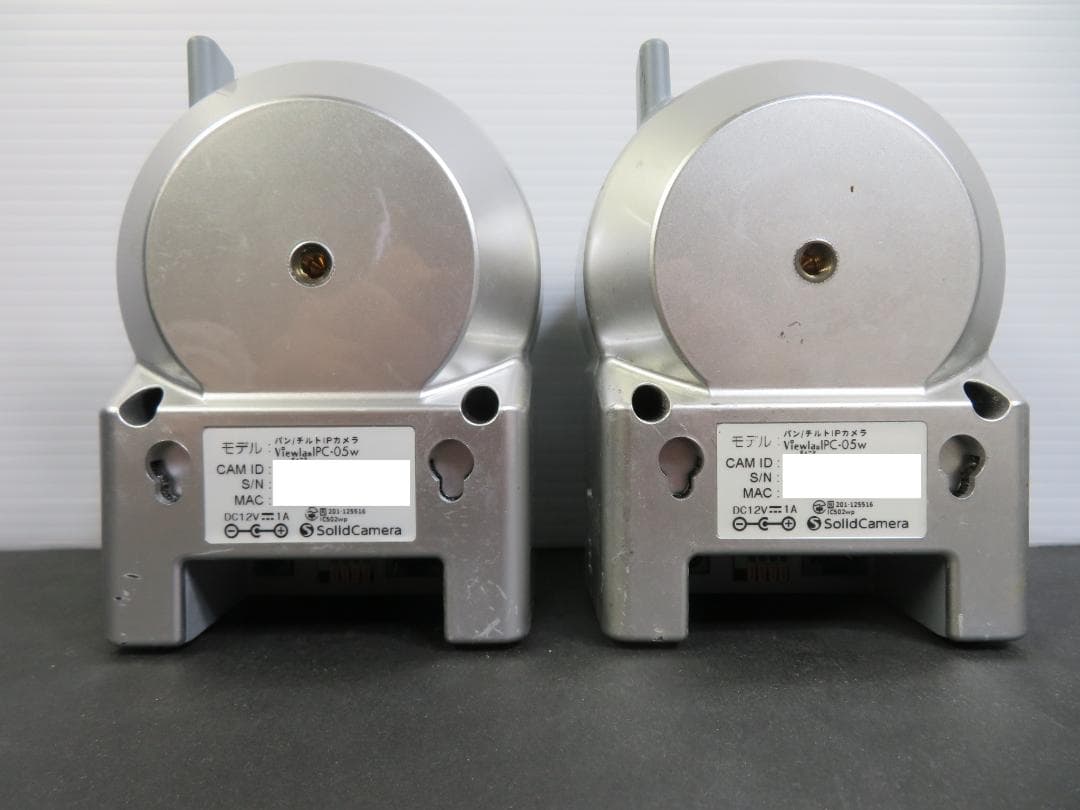 ■中古■送料無料■ソリッドカメラ■IPC-05w■難あり■４台セット■0168