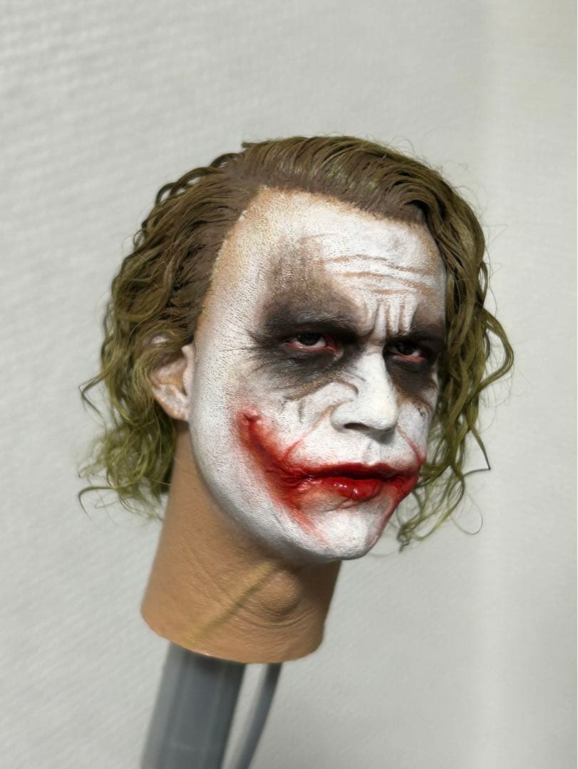 1/6 カスタム植毛ヘッド ダークナイト ジョーカー 銀行強盗Ver.