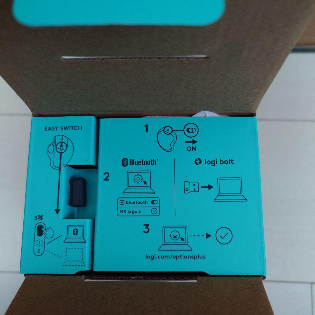 logicool　MX ERGO S　アドバンスワイヤレストラックボール