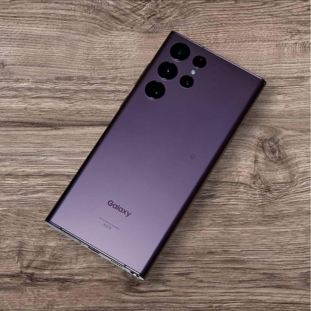 Galaxy S22 Ultra 256GB SCG14デモ機 ジャンク扱い