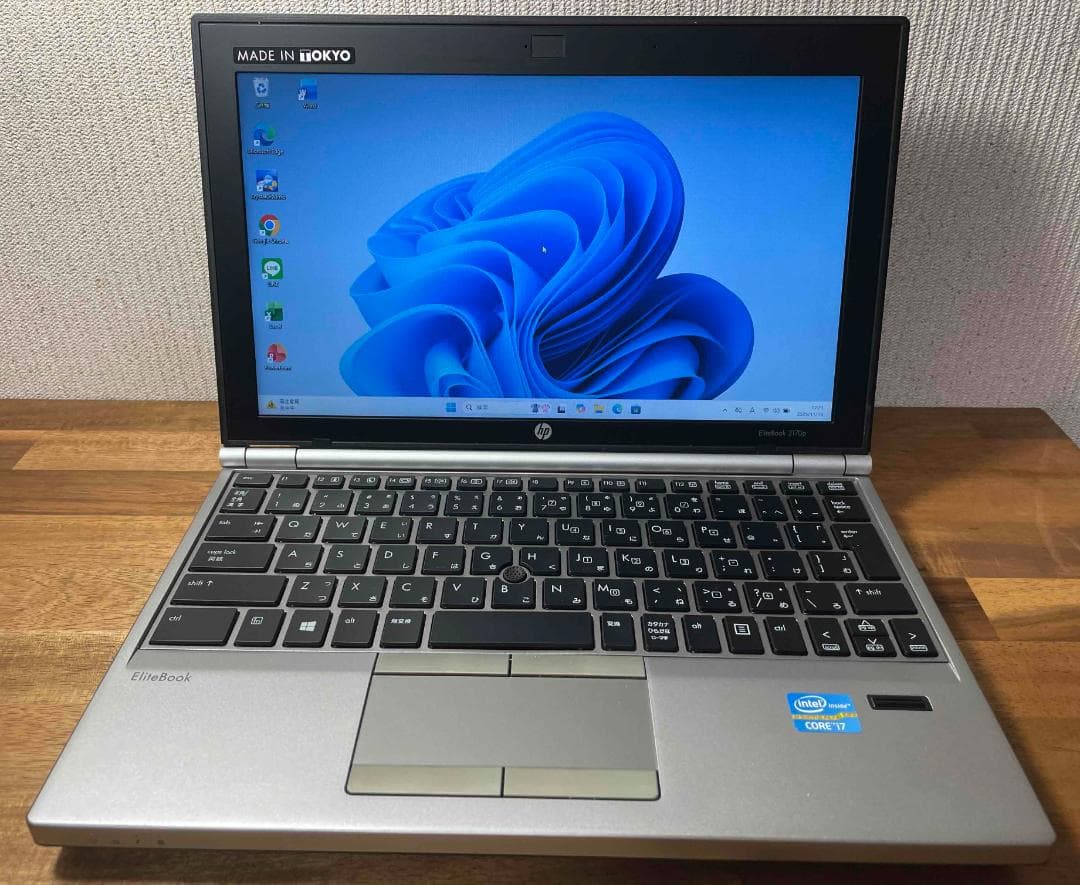 Win11 HP EliteBook 11.6型 メモリ8GB SSD256GB