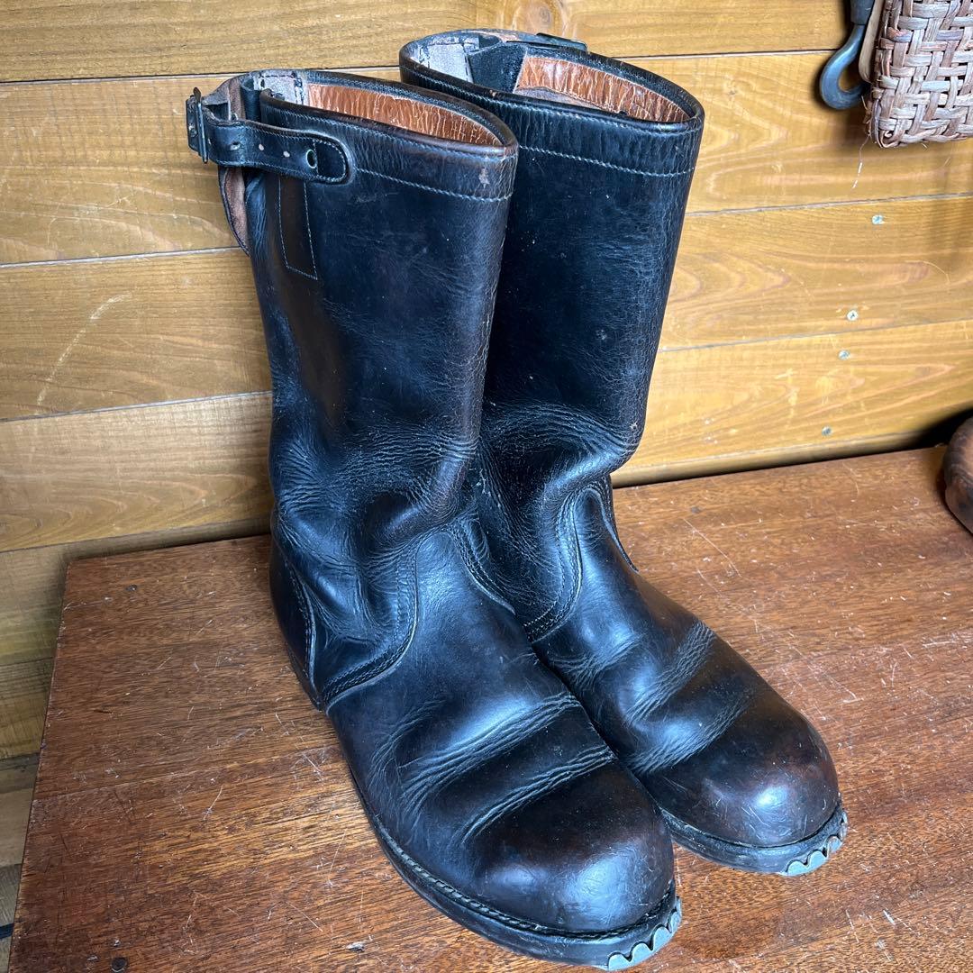 ヴィンテージ　レザーブーツ
