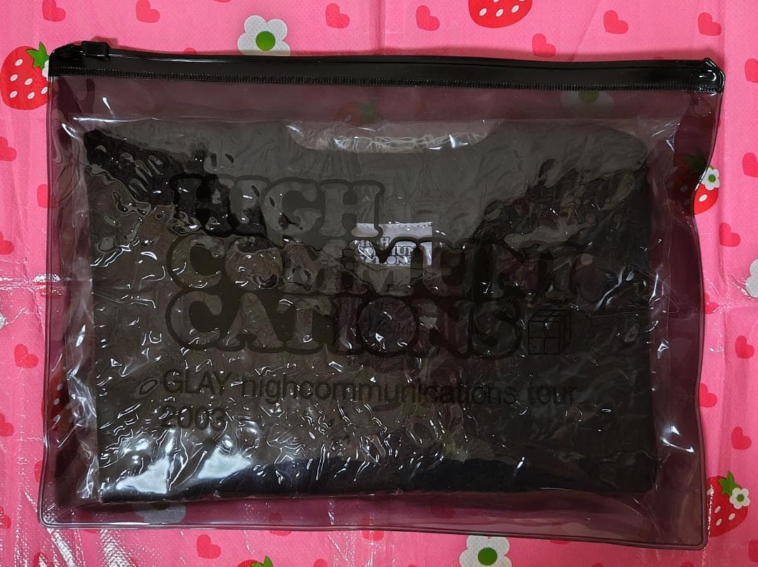 GLAY HIGHCOMMUNICATIONS TOUR 2003 OZ黒