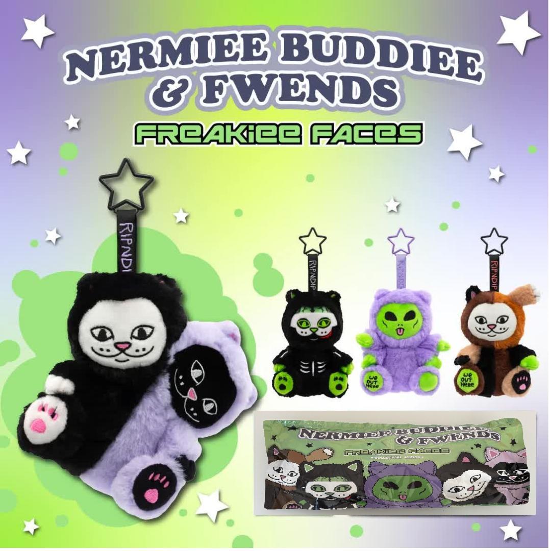 Freakiee Faces NermieeBags (コンプリート4体Set)
