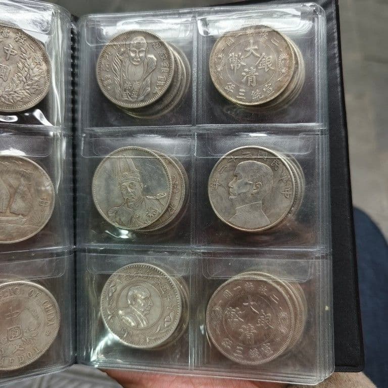 中華大清民国中型版古銭幣高級銭幣版60枚
