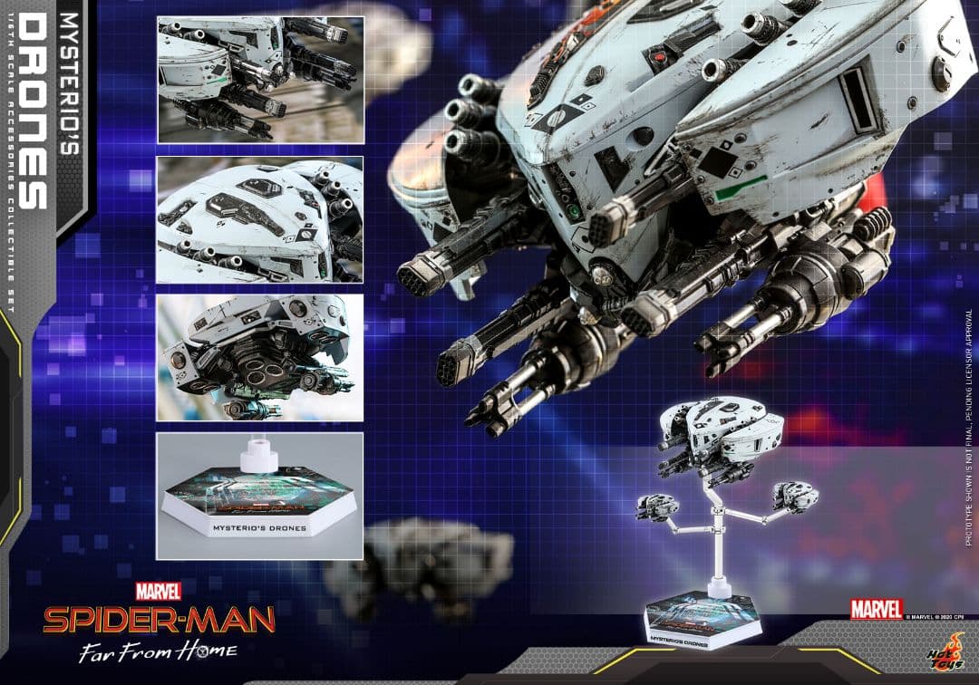 ホットトイズ アクセサリーコレクション ミステリオ・ドローンセット