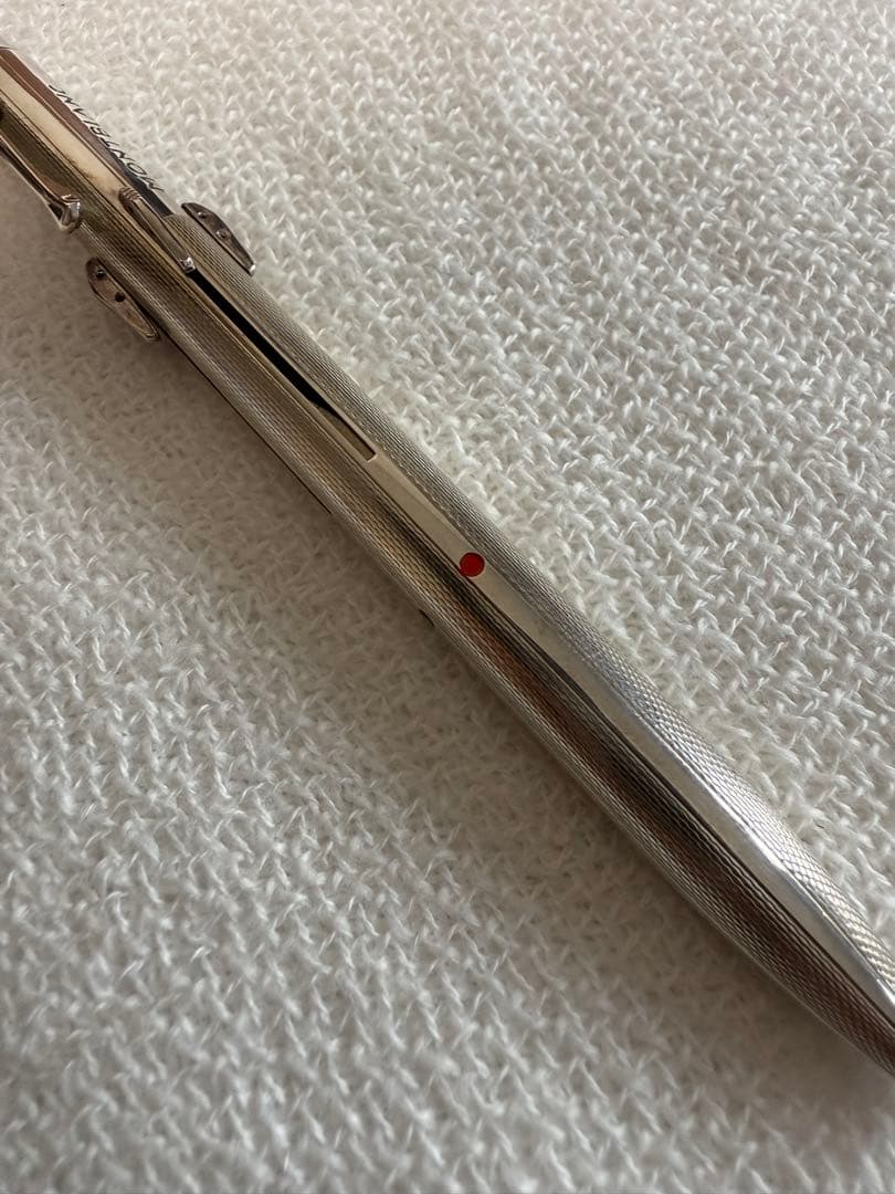 モンブラン四色のボールペン、スターリングシルバー、935銀