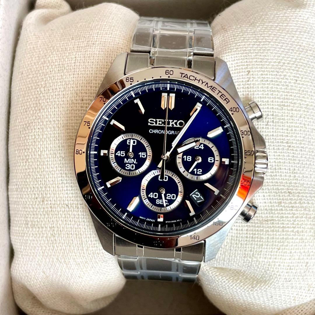 新品 セイコー SEIKO クロノグラフ クォーツ SBTR011