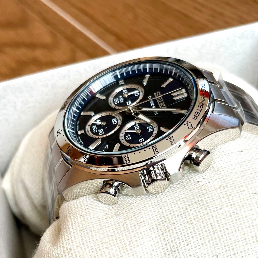新品 セイコー SEIKO クロノグラフ クォーツ SBTR011
