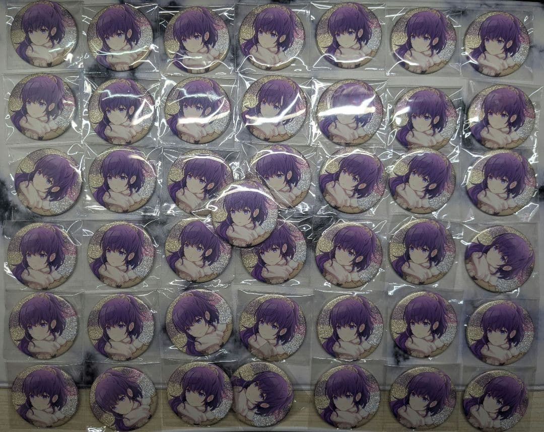 プロセカ　缶バッジ　グリ缶　vol.37 C 朝比奈まふゆ　43個