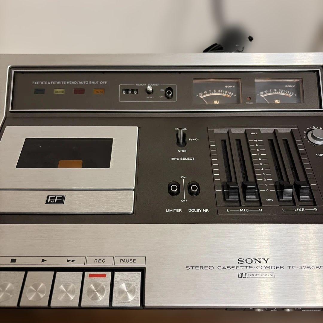 SONY ソニー TC-4260SD ステレオ カセット テープレコーダー