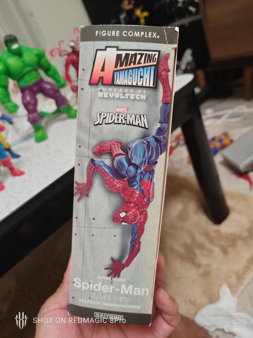アメコミ Amazing Yamaguchi Spiderman/ Revoltech