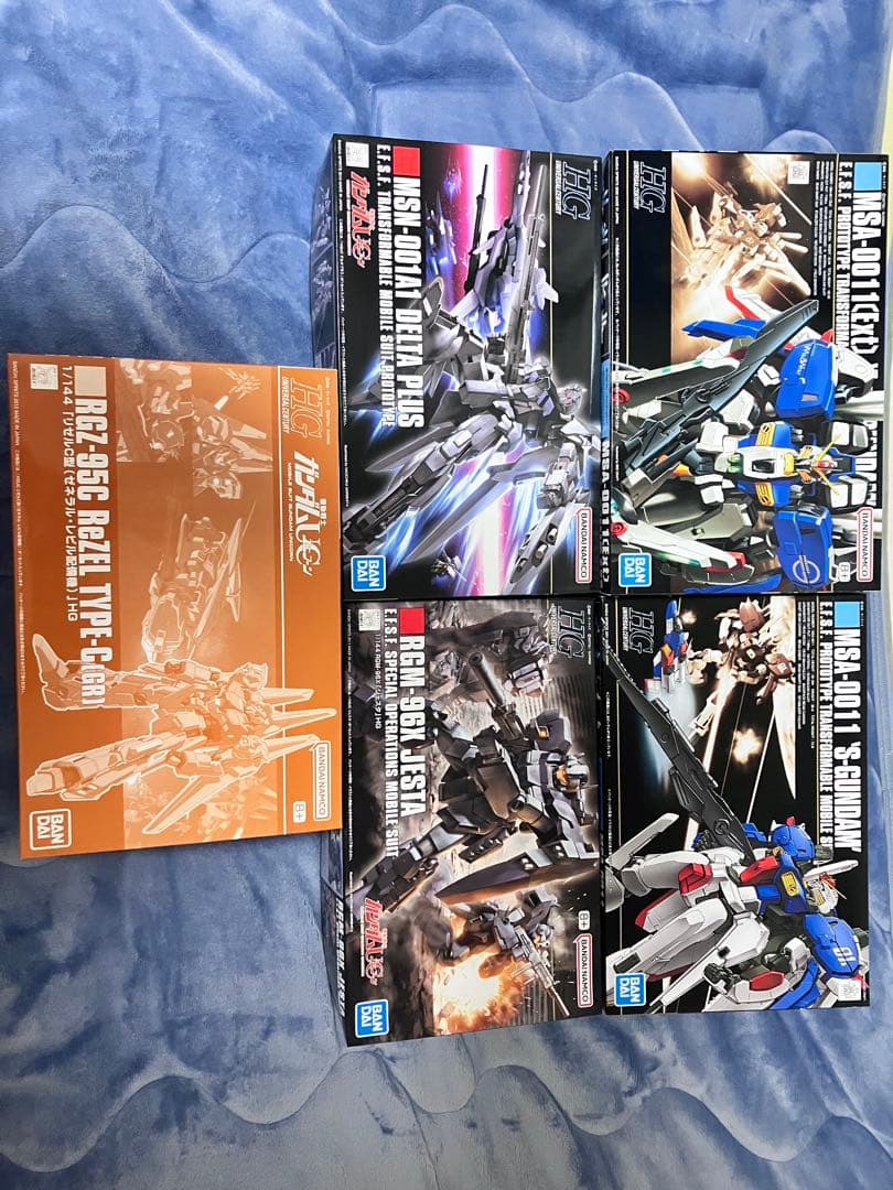 ガンプラ　まとめ売り　新品未開封　HGUC 1/144 5体セット　Ex-s等