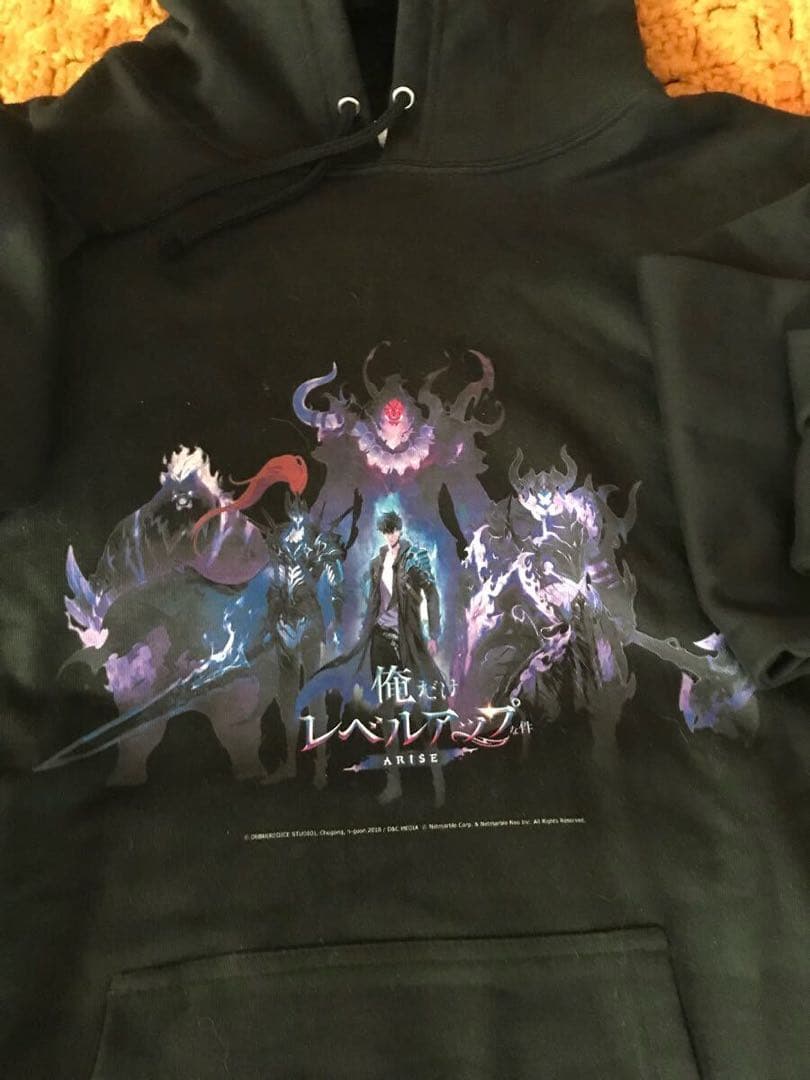 未着用 俺だけレベルアップな件 パーカー 当選品 非売品 当選通知書付き