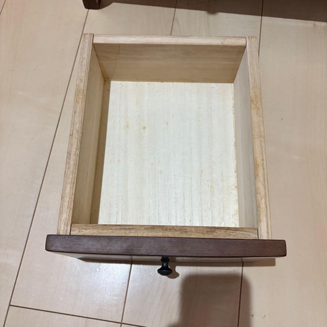 曙工芸 曙 キャビネット サイドボード 電話台　ステンドグラス　レトロ