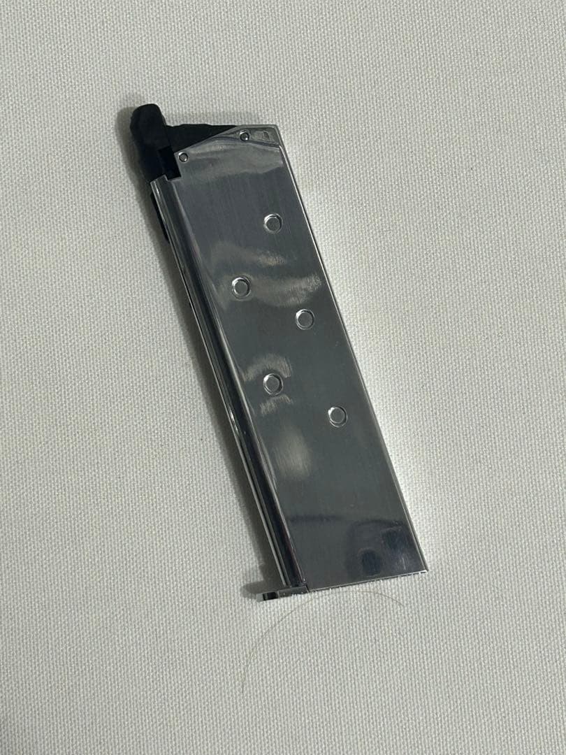 東京マルイ　コルトガバメント シリーズ'70 ニッケルフィニッシュ ガスブロ