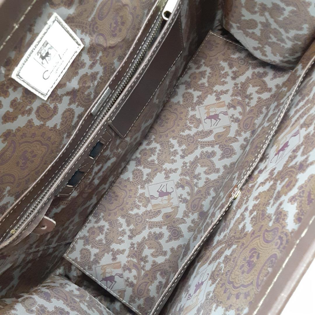 タ*ウ様 美品◎Carvinia Lozza カルベニアロッツァ ダレスバッグ