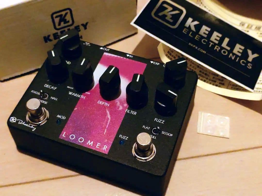 Keeley Loomer エフェクター ファズ　リバーブ