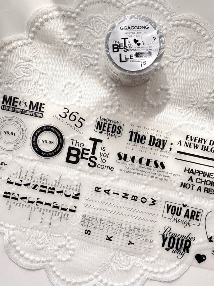 ggaggong 海外マスキングテープ　マステ 【2419】