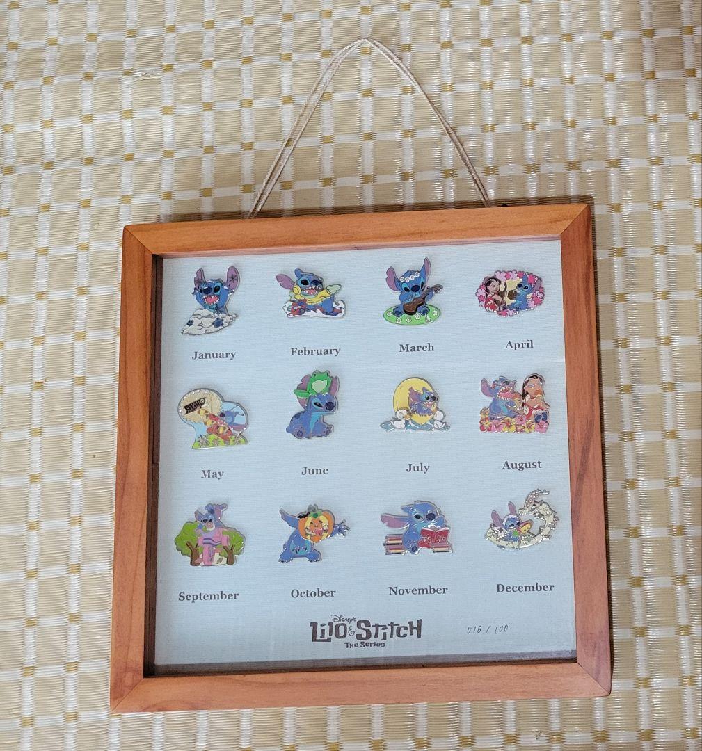 100個限定 ディズニー リロ&スティッチ ピンバッジ シリアルナンバー入