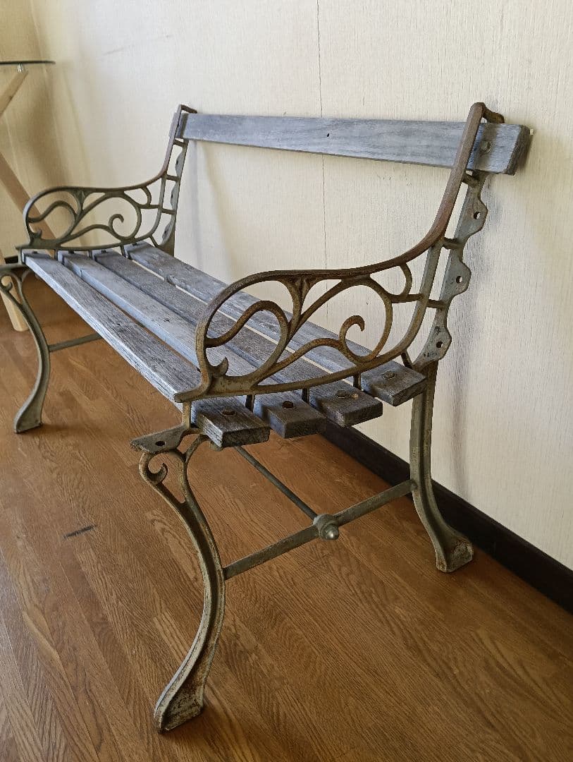 椅子アンティークベンチ