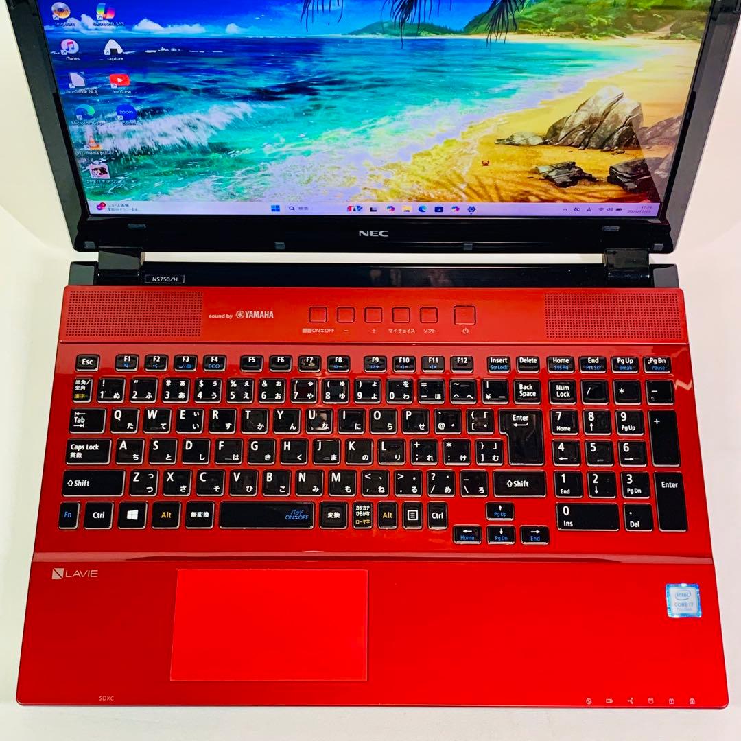 Core i7✨SSD1TB✨16GB✨カメラ✨NEC✨オフィス✨ノートパソコン