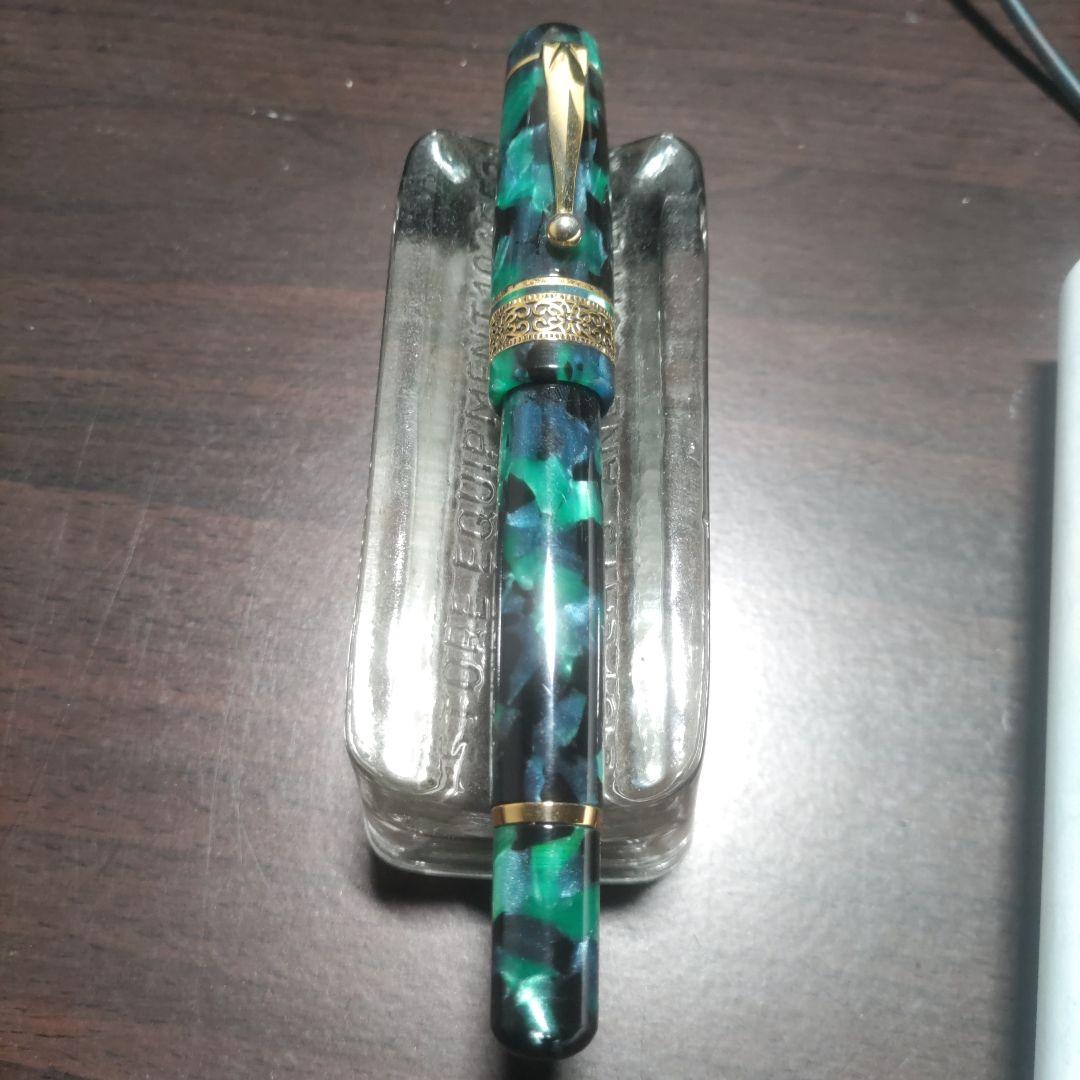 Pent 万年筆 ペント シンフォニー アダージオ エメラルド森の精霊 F細字