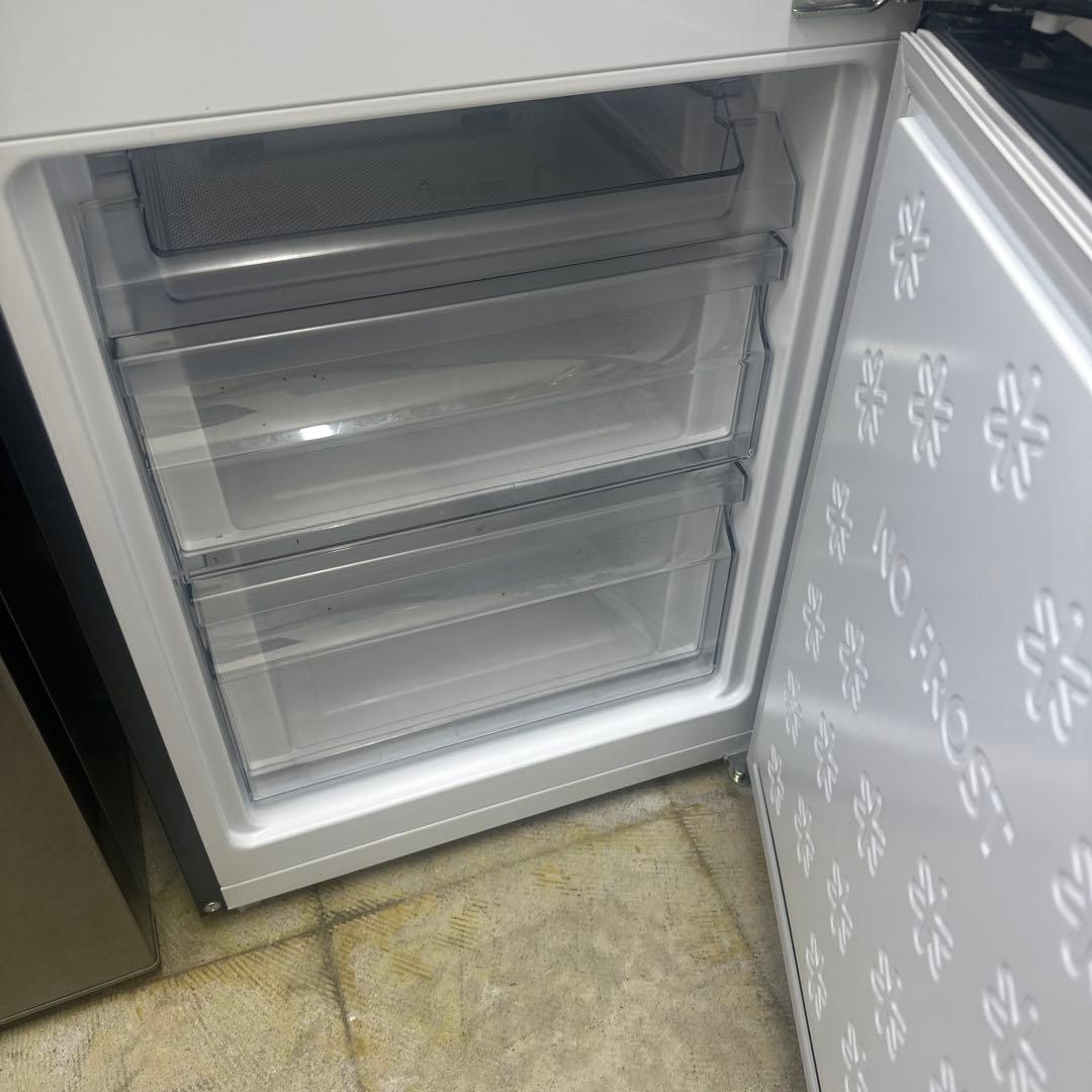 高年式　ハイアール　ブラック　洗濯機　冷蔵庫　一人暮らし　2点セット