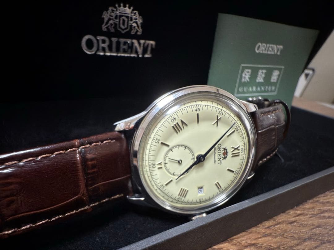 【使用数回】ORIENT オリエント クラシック 自動巻き RN-AP0105Y