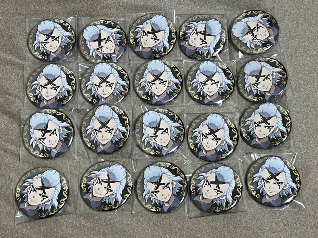 Dr.STONE ドクターストーン ゼノ ブラックスーツ 缶バッジ 20枚