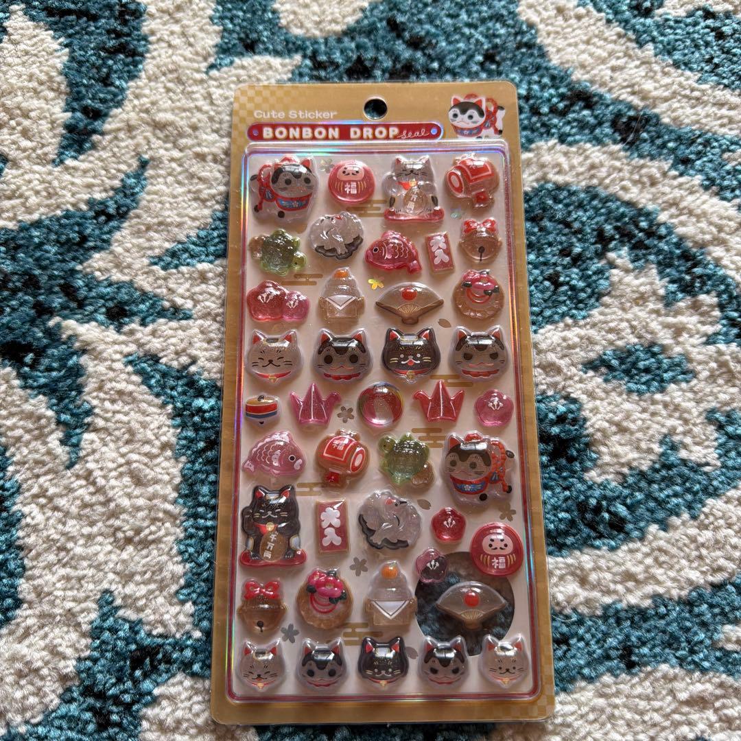 BONBON DROP シール 和柄