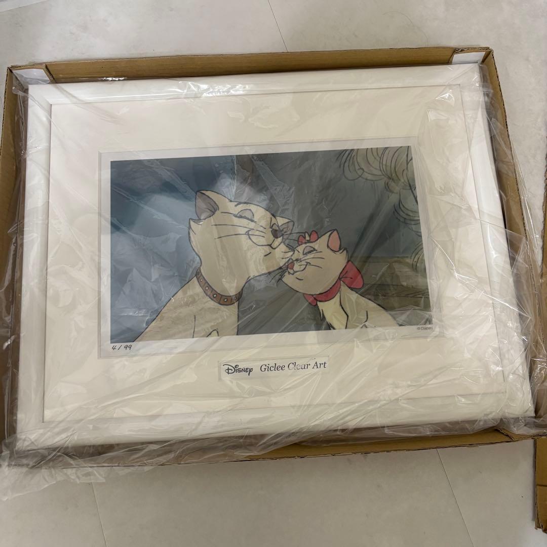 Disney Giclee Clear Art おしゃれキャット