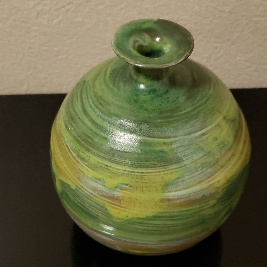 彩壺　常滑　加藤嘉明造