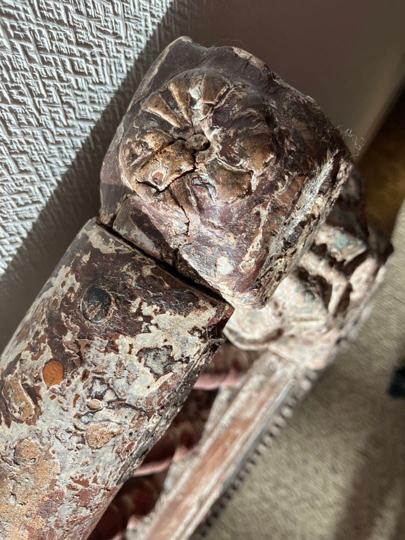 インド アンティーク 木製フェンス　子供部屋 19世紀