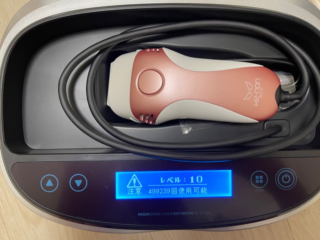 ケノン 脱毛器 Ver.8.4 kenon 眉毛用器具付