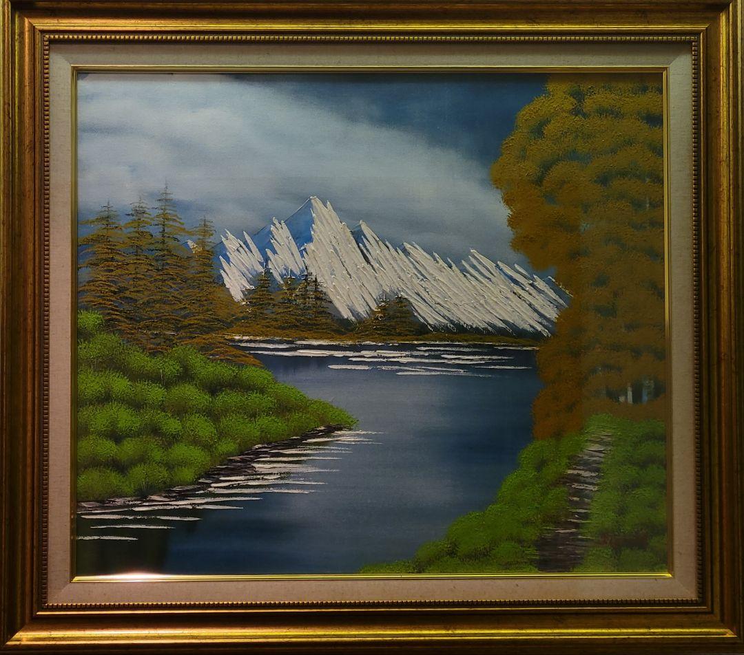 絵画 Winter Mountains