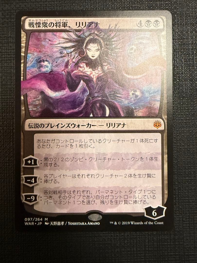 戦慄深淵の将軍 リリアナ 日本絵　天野喜孝