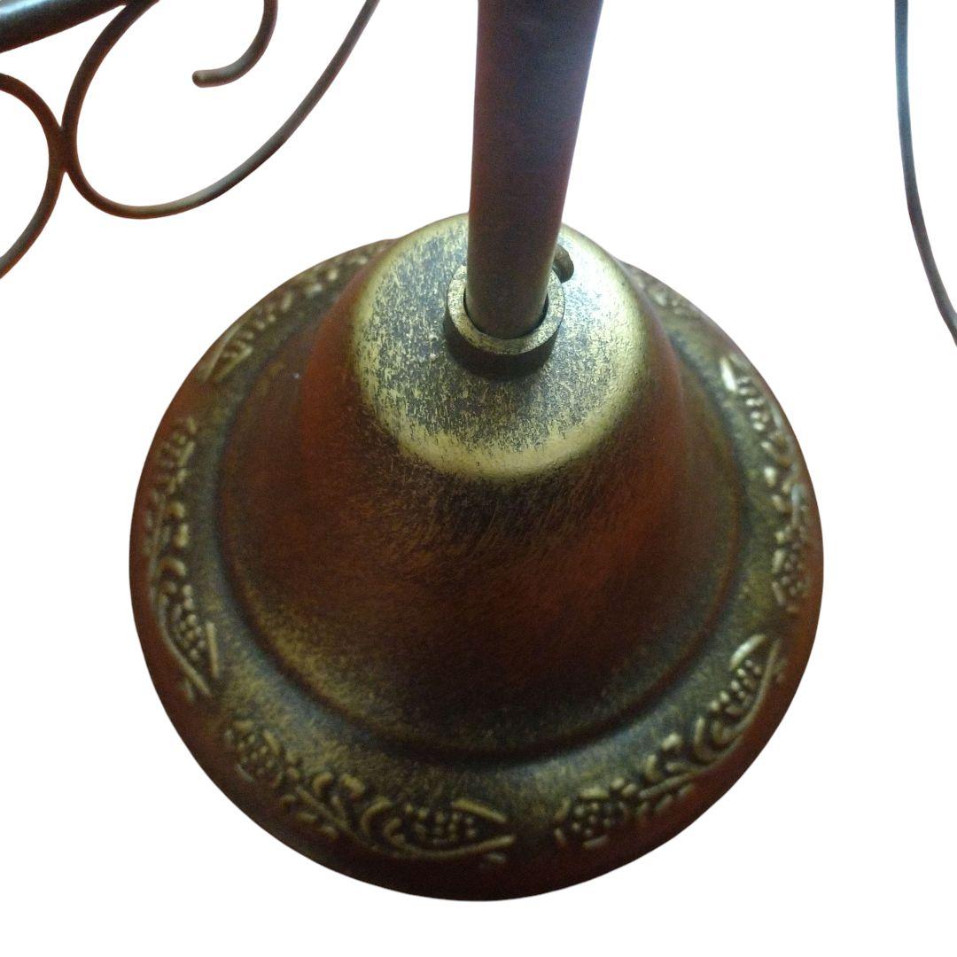 アンティーク　ブロンズ 8灯 シャンデリア