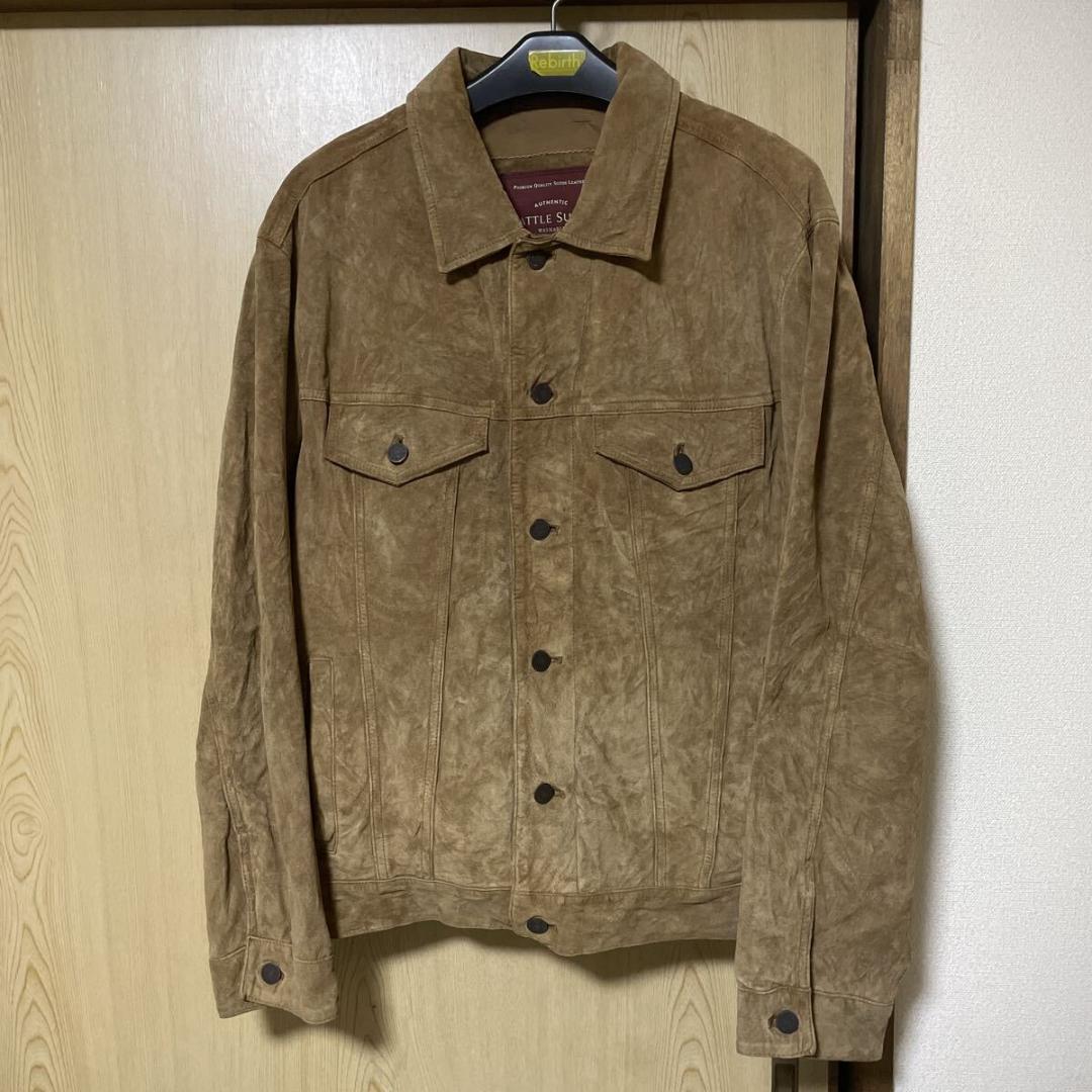 エディバウアー スウェード ジャケットL