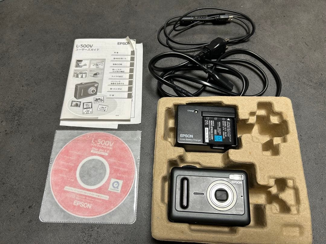 【希少・生産終了品・フルセット】Epson L-500V デジタルカメラ
