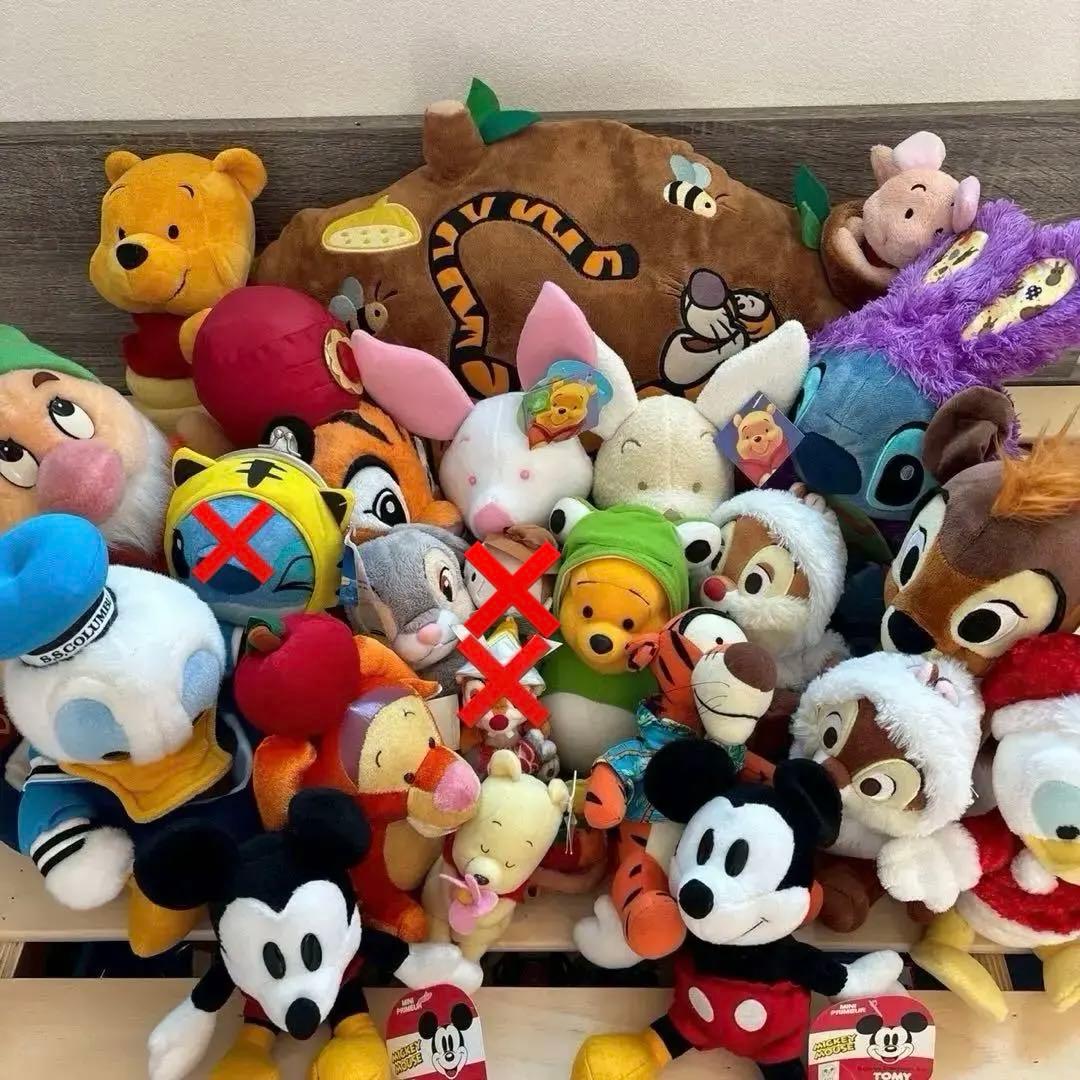 ディズニー　ぬいぐるみ　マスコット　大量　まとめ売り　セット