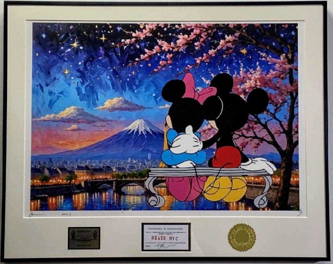 ⭐️death nyc 世界限定100枚⭐️ミッキーマウス ミニーマウス