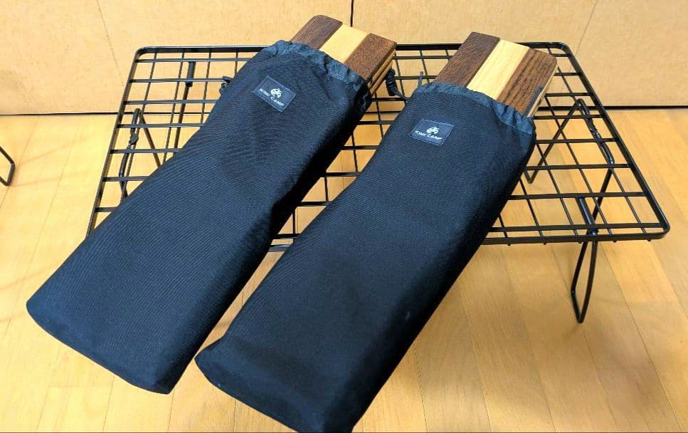 kimicamp KURU-KURU天板ユニフレームフィールドラック各2個セット