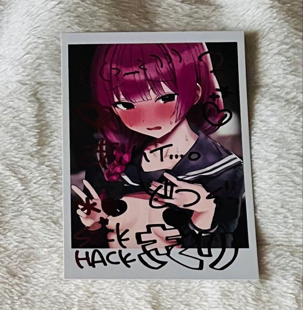 C107 ろうか ぼっちざろっく きくり チェキ風イラストカード 会場限定