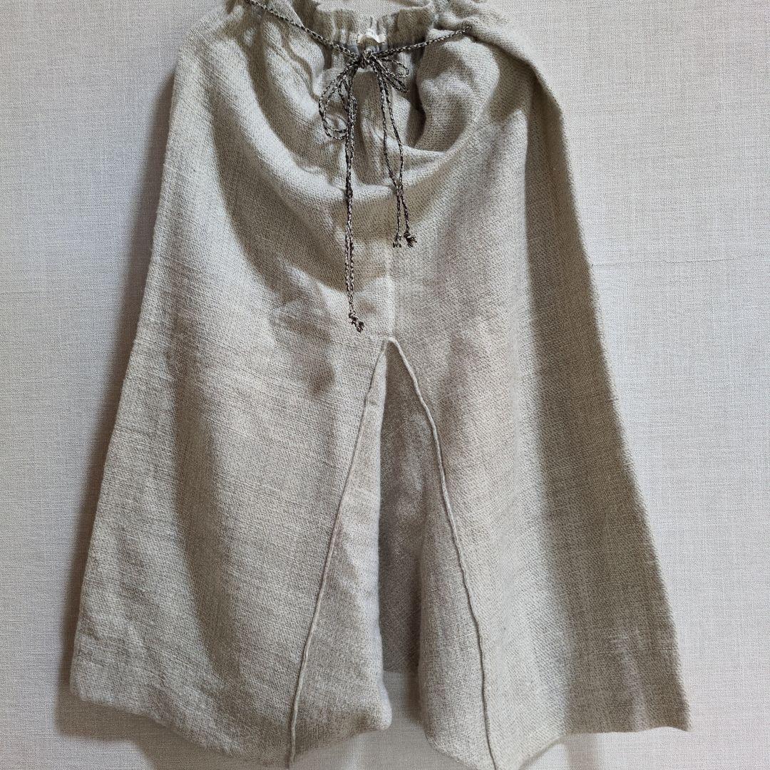 真木テキスタイルのヒマラヤウ一ルのパンツ