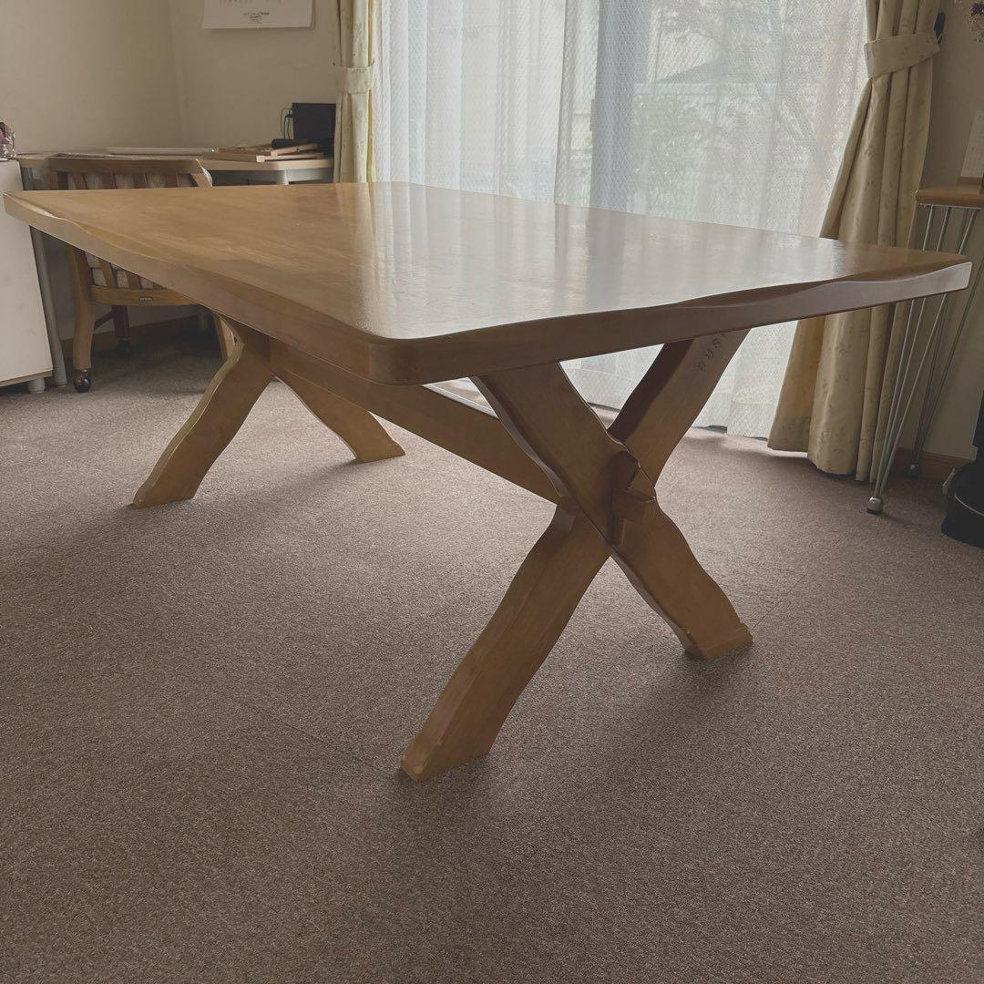 カリモク家具　Karimoku RUSTIC ダイニングテーブル　大きめ